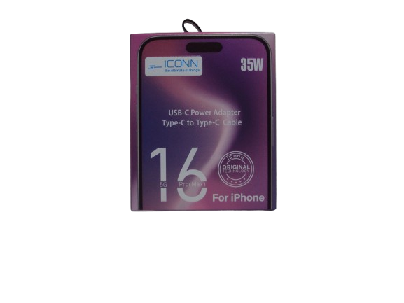 Iconn 35W Charger for iPhone 16